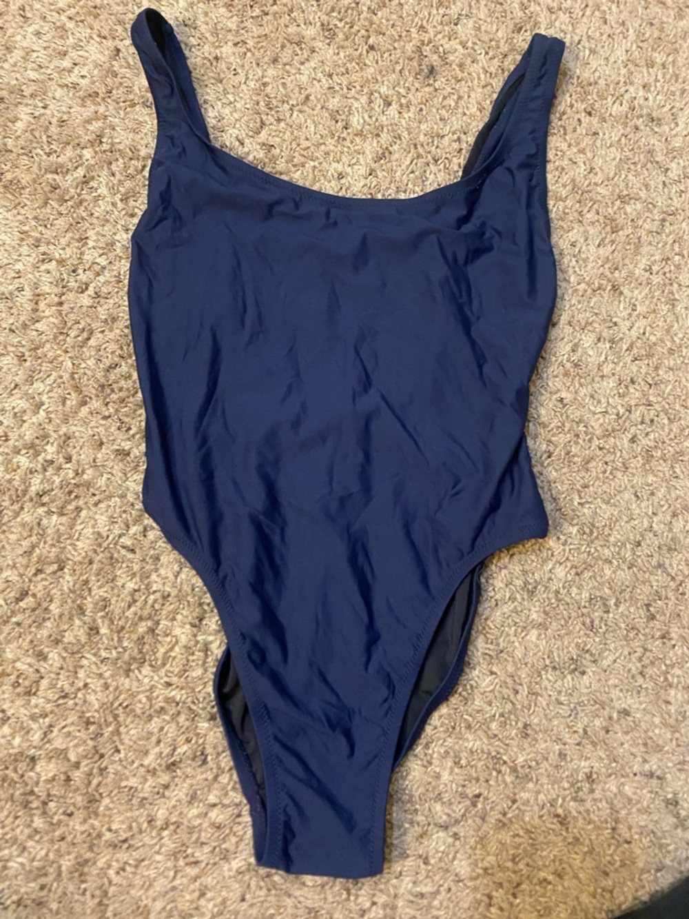J. Crew Navy One-Piece Swimsuit